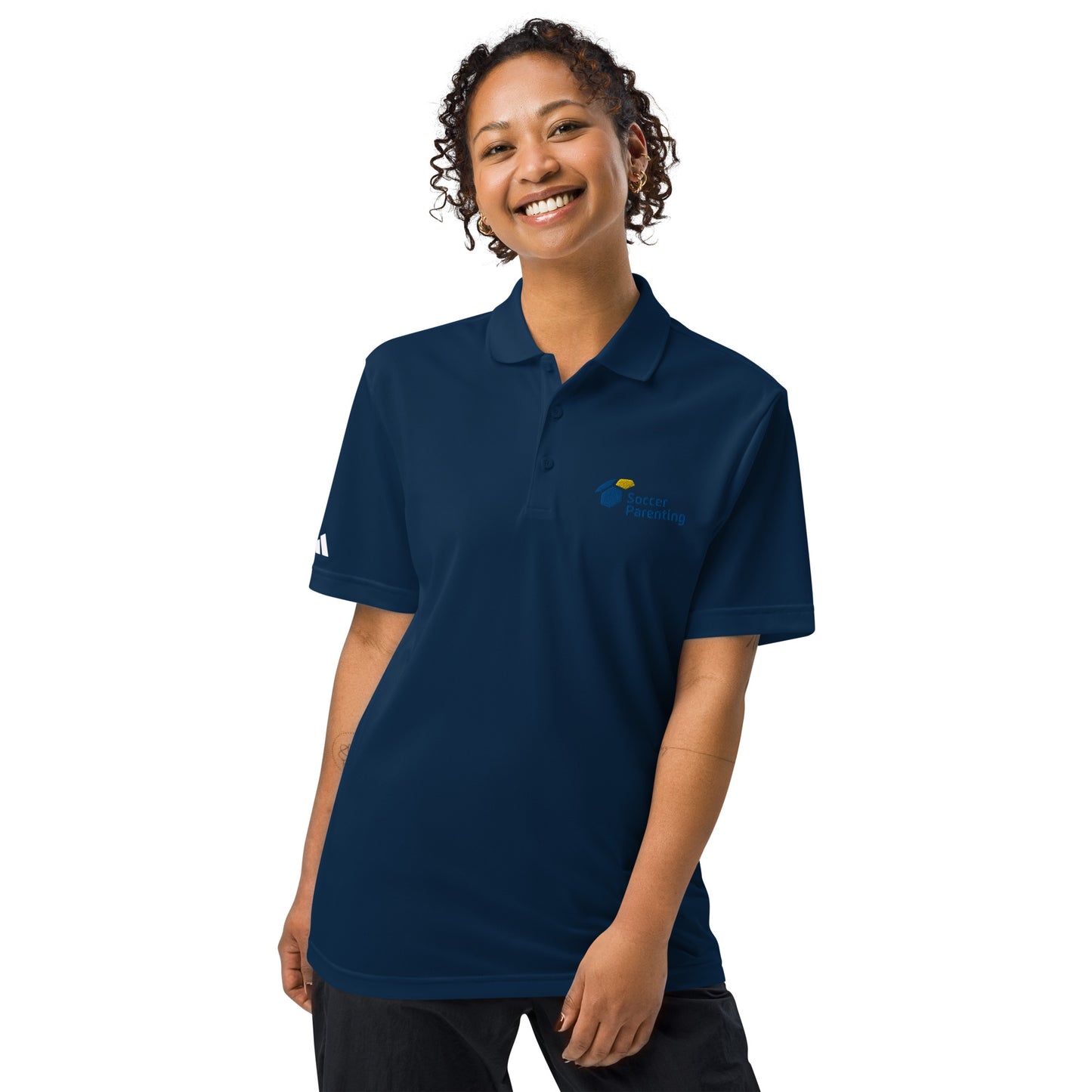 Soccer Parenting Adidas sport polo