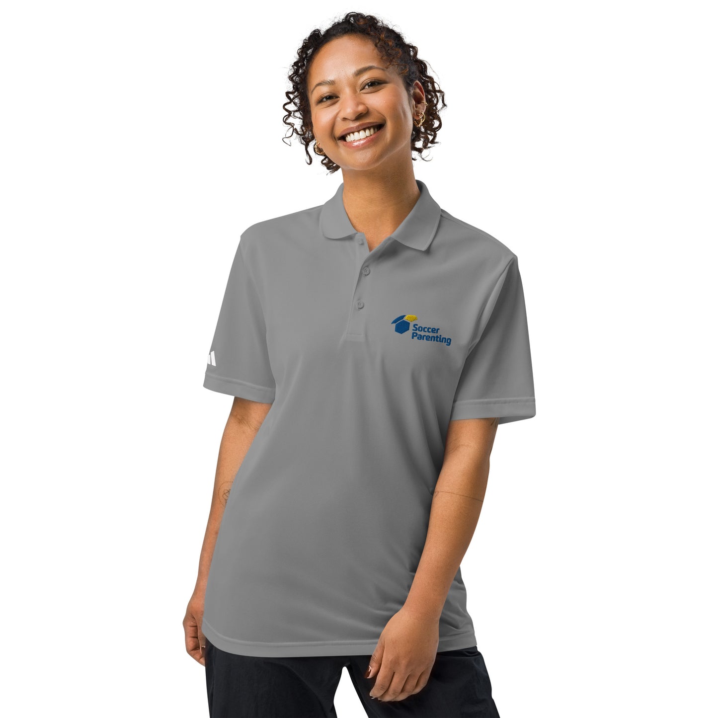 Soccer Parenting Adidas sport polo
