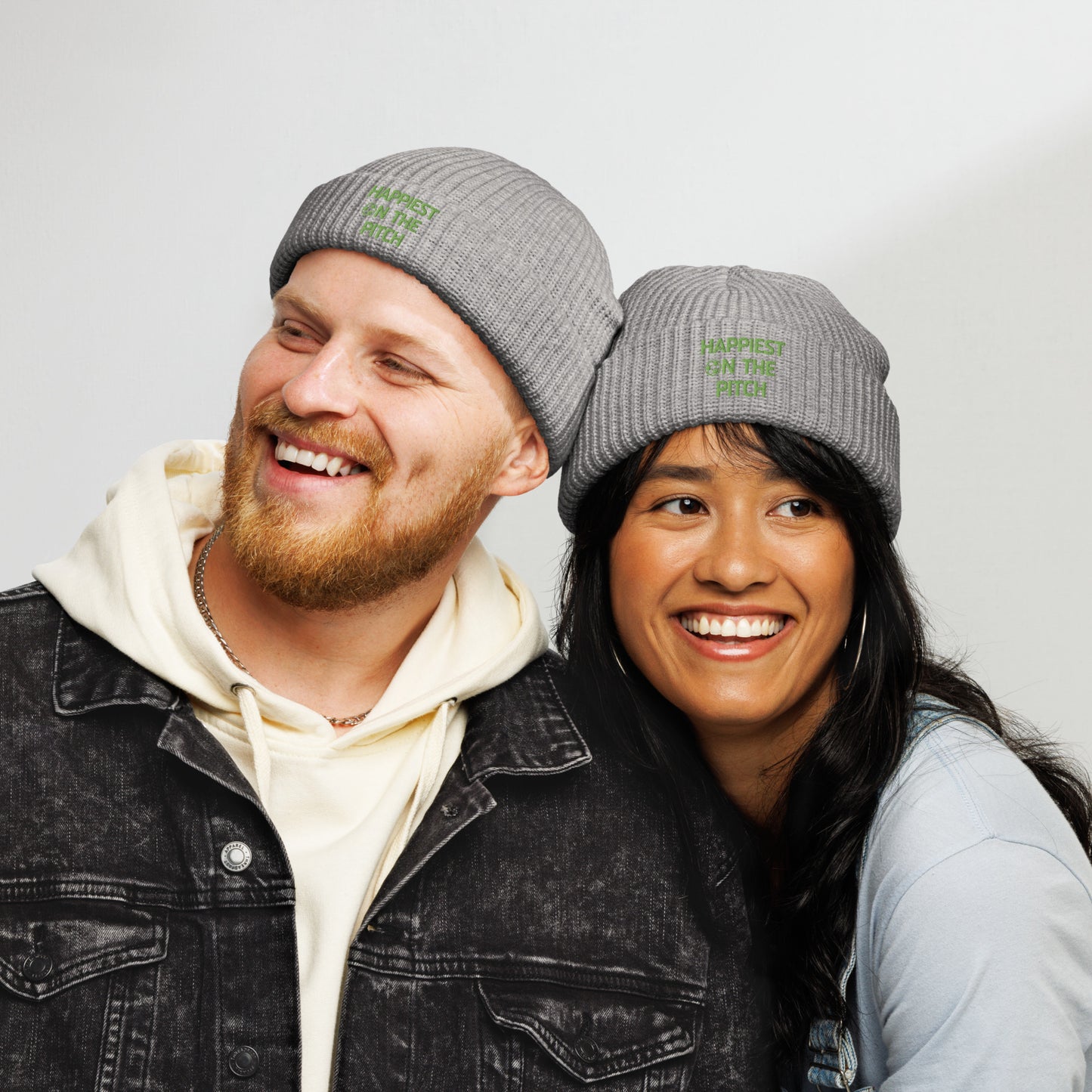 Happiest on the Pitch Fisherman beanie