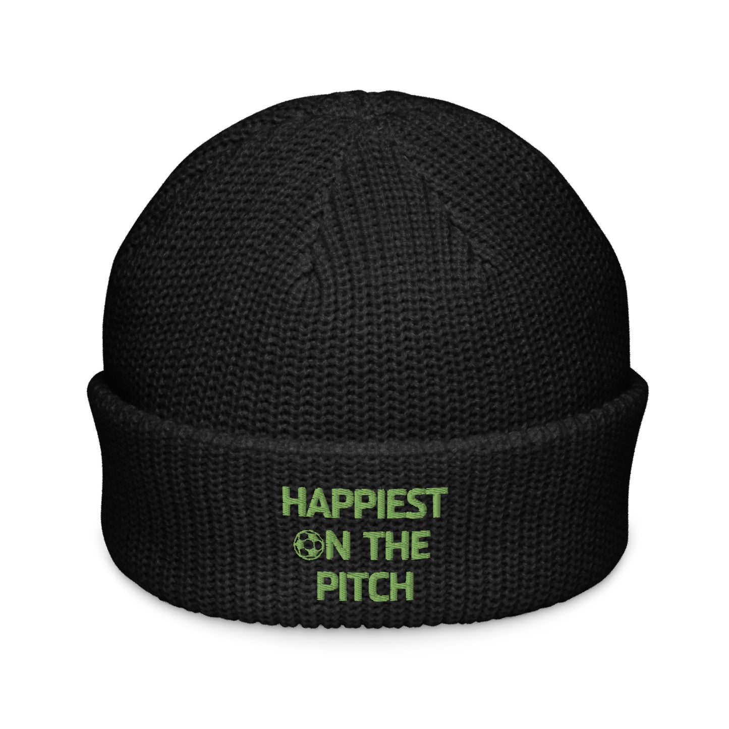 Happiest on the Pitch Fisherman beanie