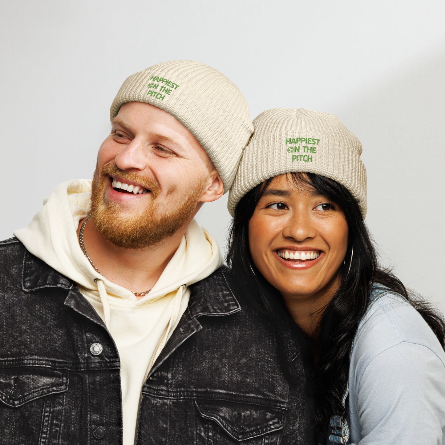 Happiest on the Pitch Fisherman beanie