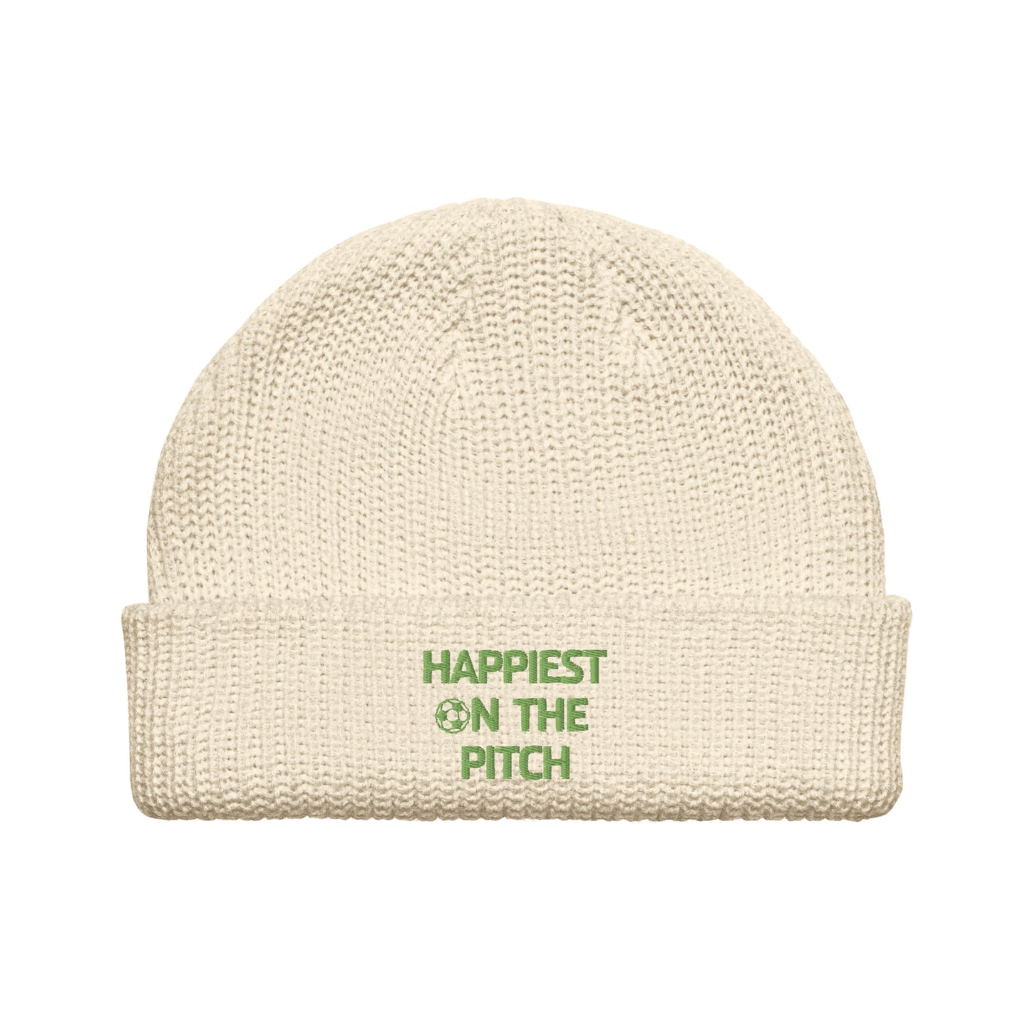 Happiest on the Pitch Fisherman beanie