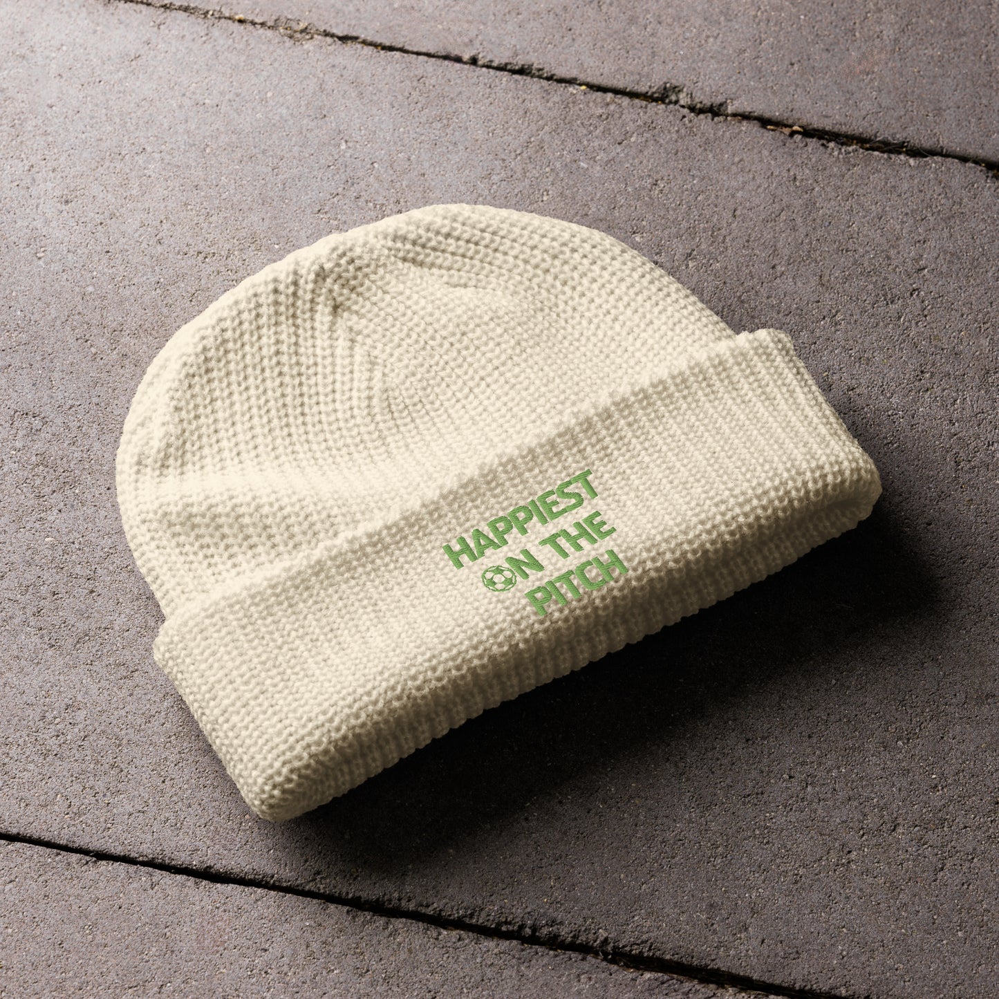 Happiest on the Pitch Fisherman beanie