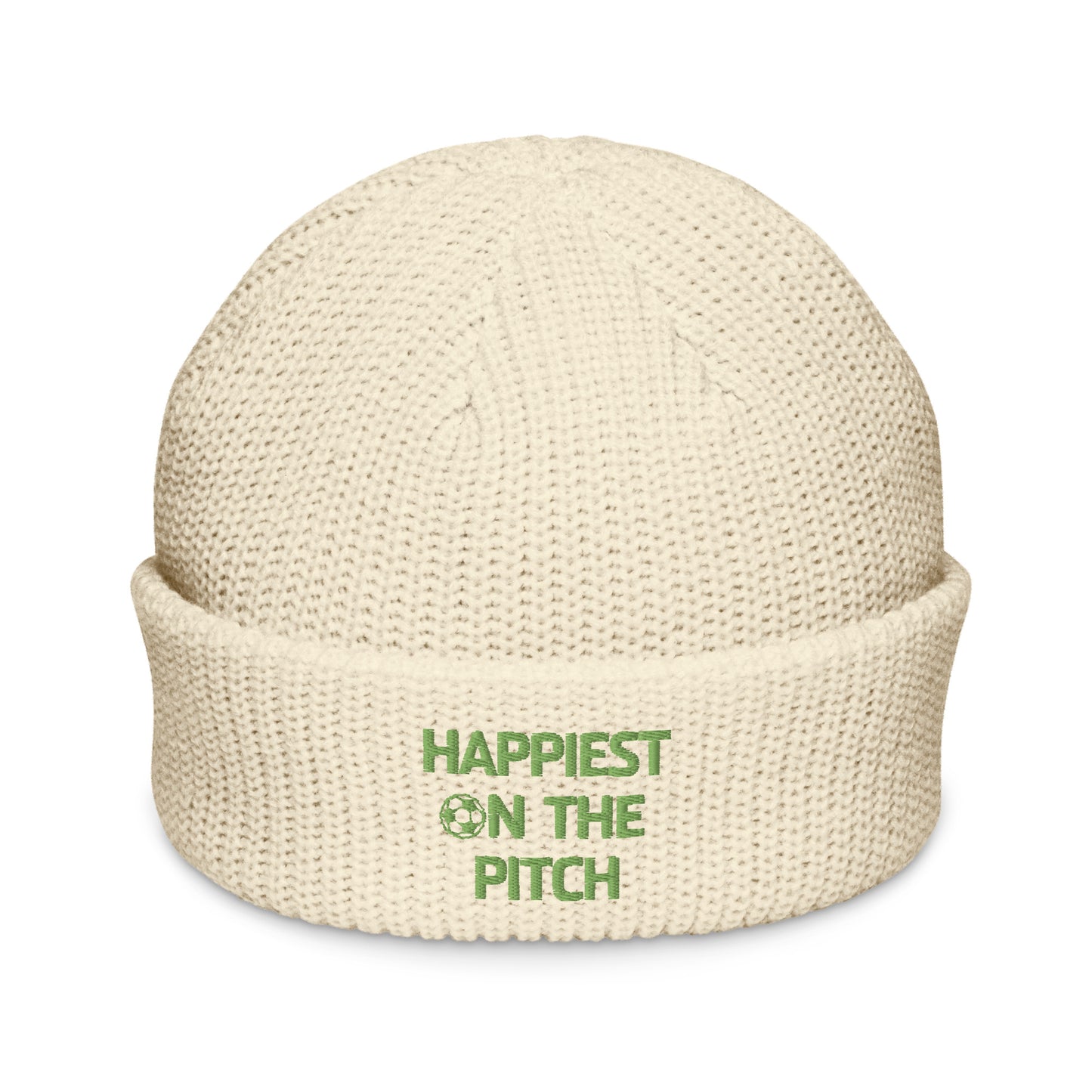 Happiest on the Pitch Fisherman beanie