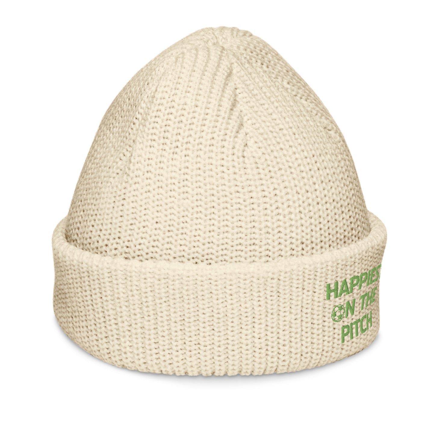 Happiest on the Pitch Fisherman beanie