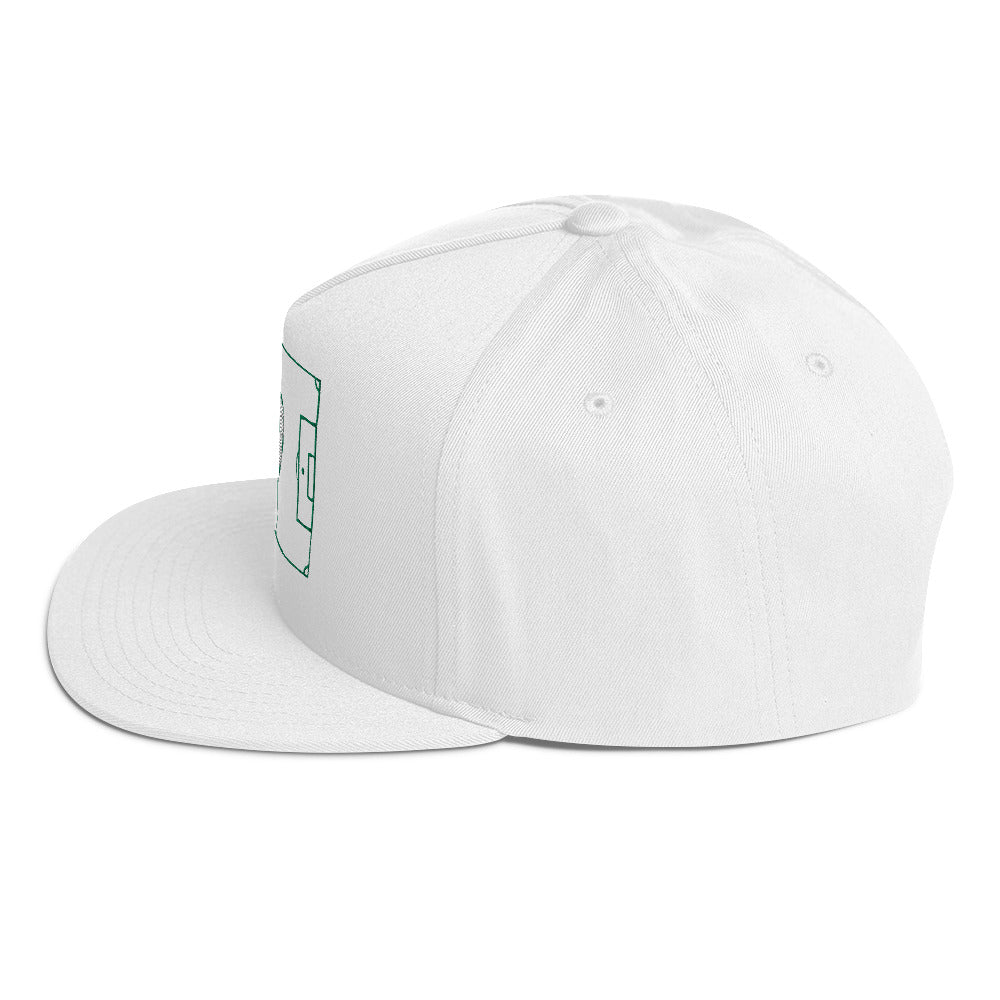 Love the Game Flat Bill Cap
