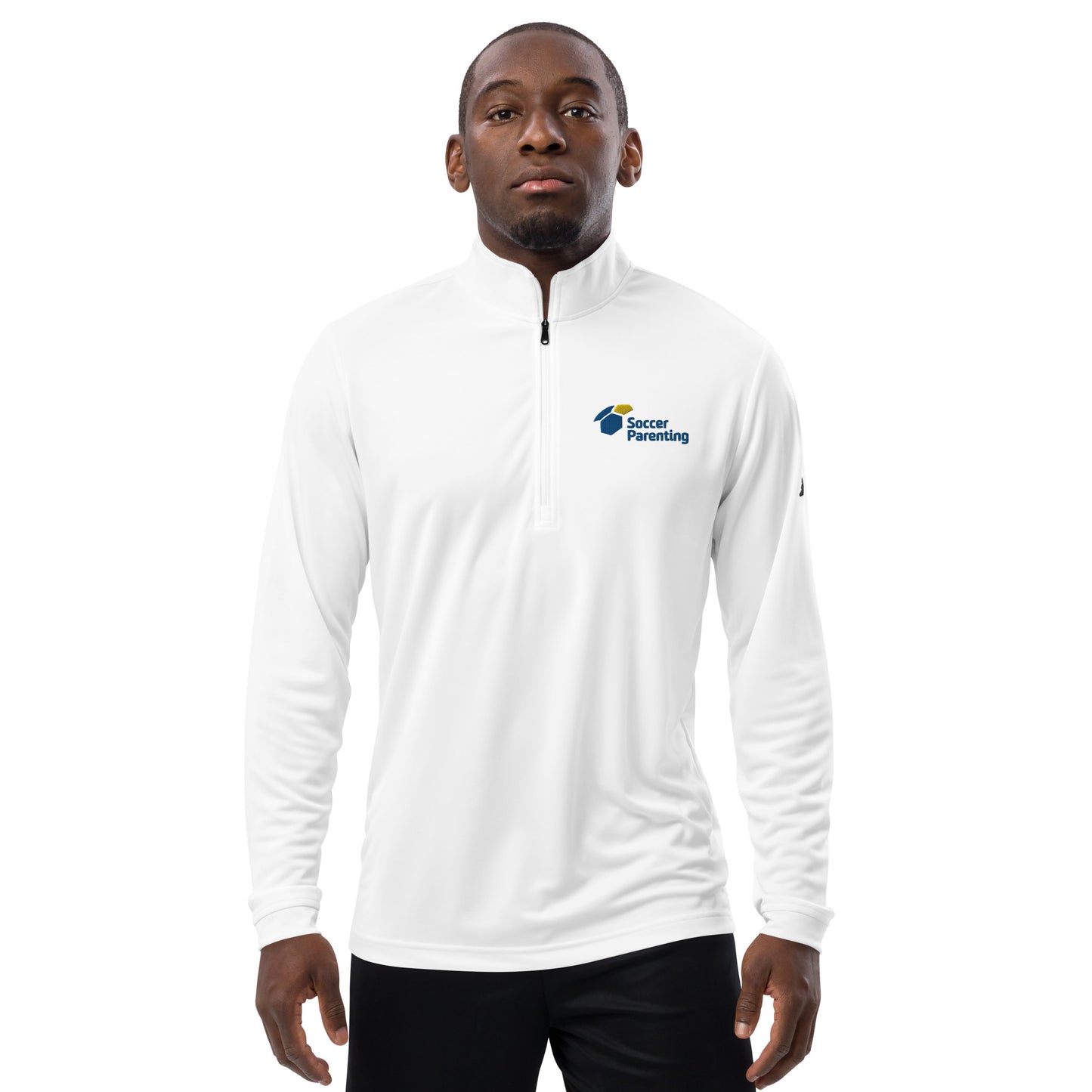 Soccer Parenting Quarter zip Adidas pullover