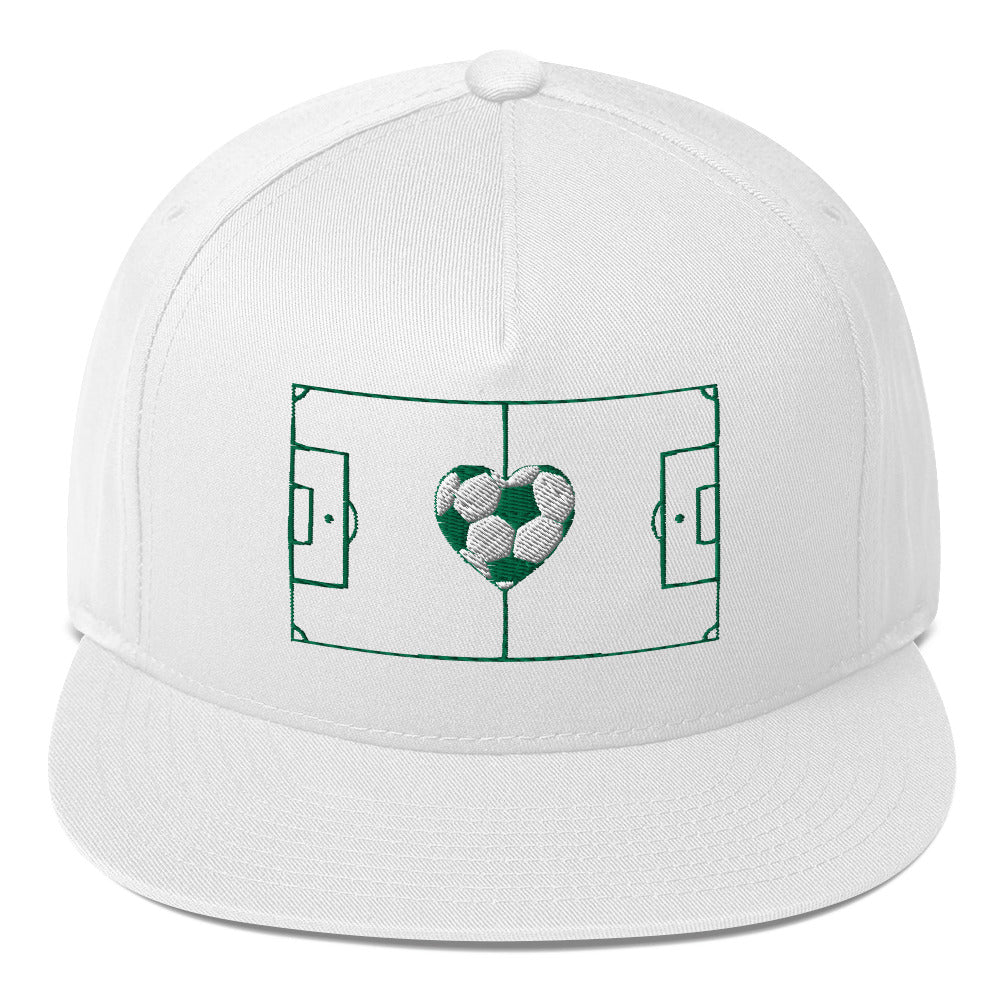 Love the Game Flat Bill Cap