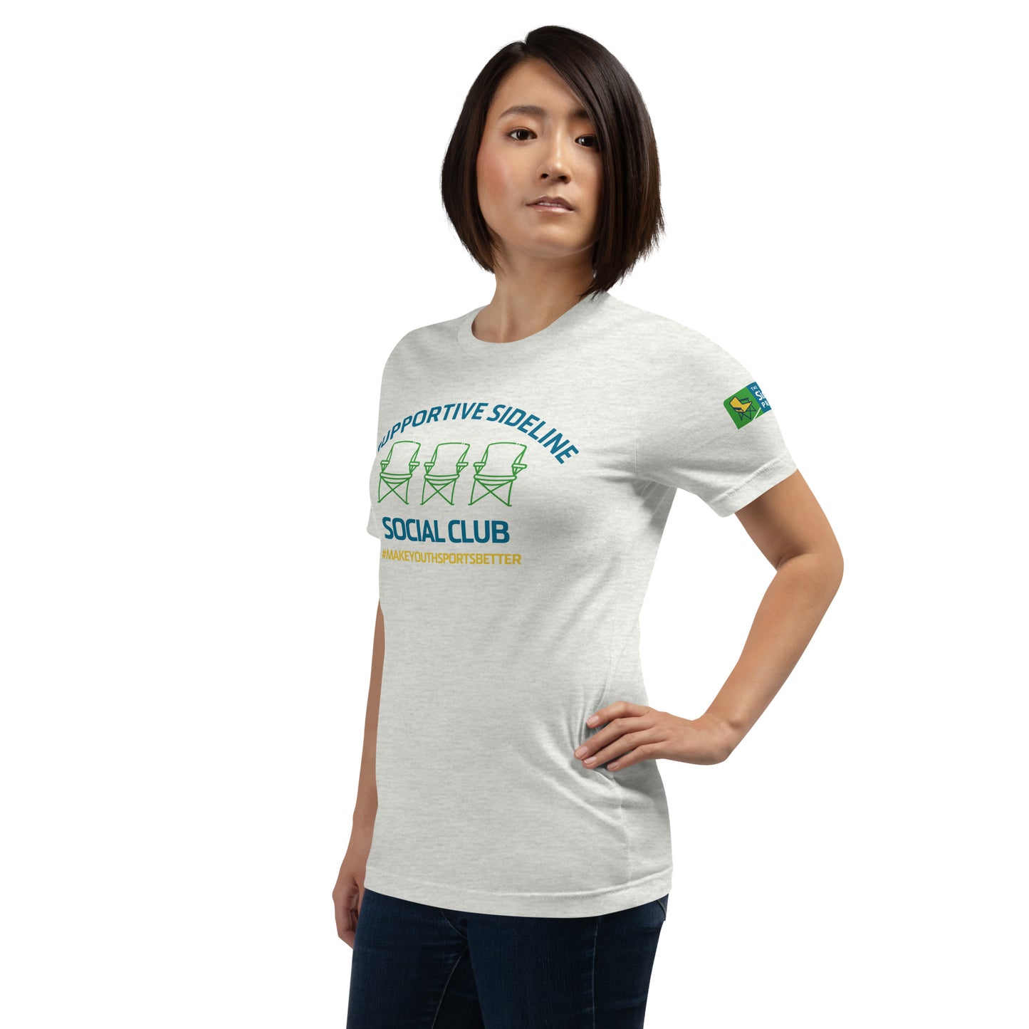 Supportive Sidelines Social Club Unisex t-shirt