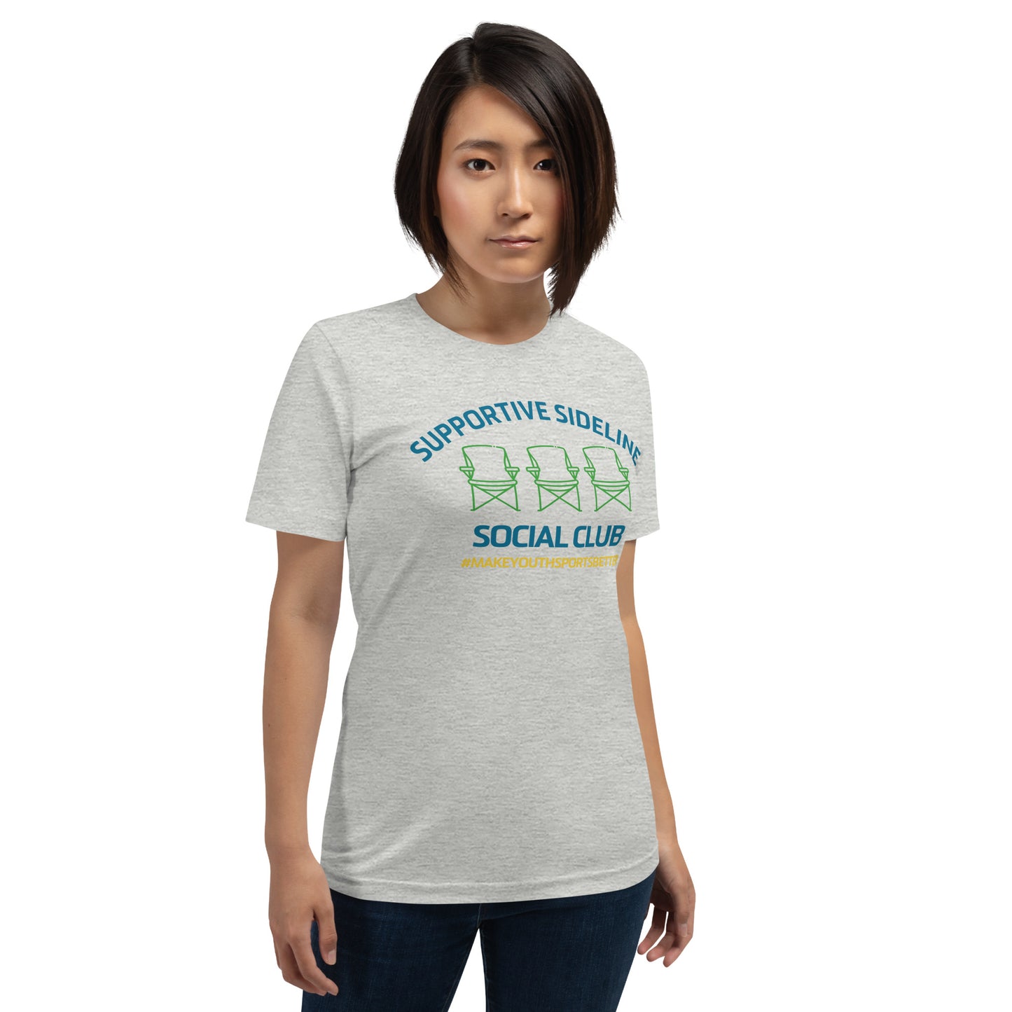 Supportive Sidelines Social Club Unisex t-shirt