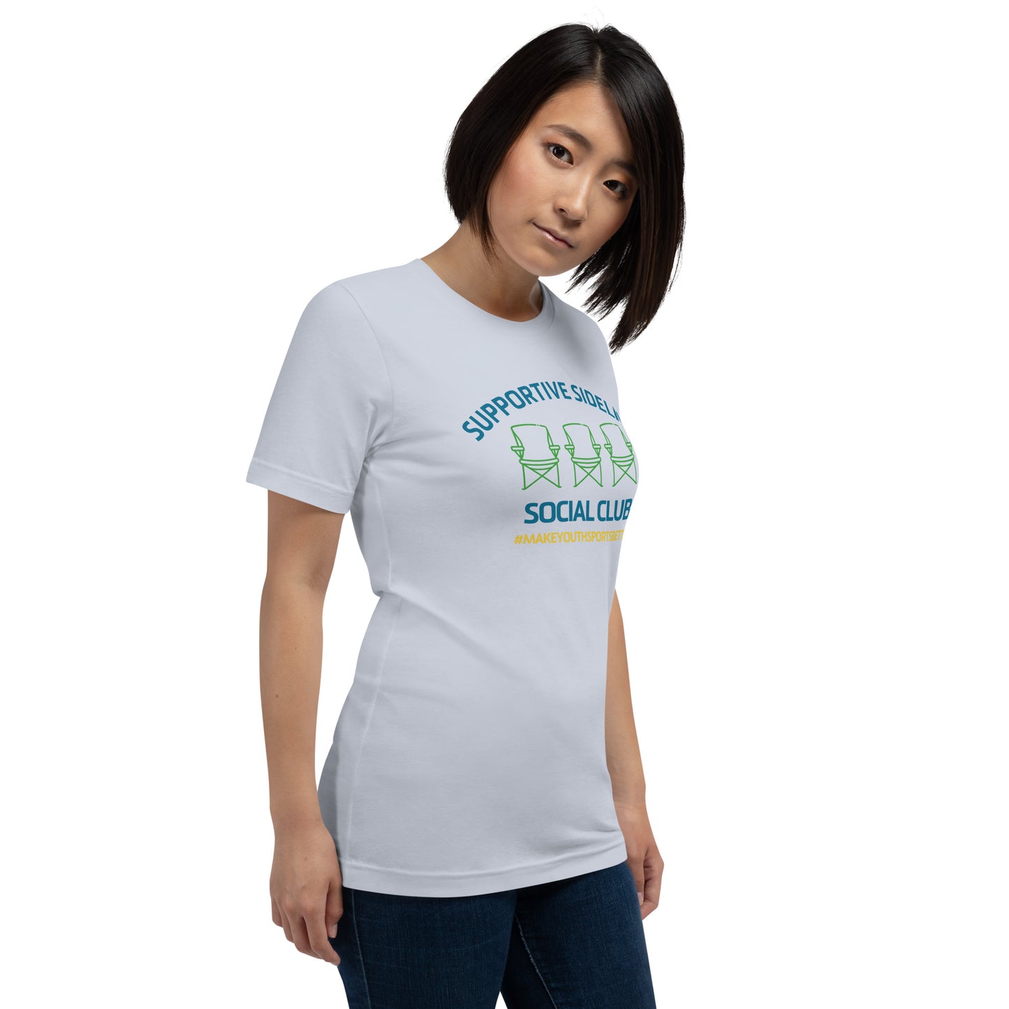 Supportive Sidelines Social Club Unisex t-shirt