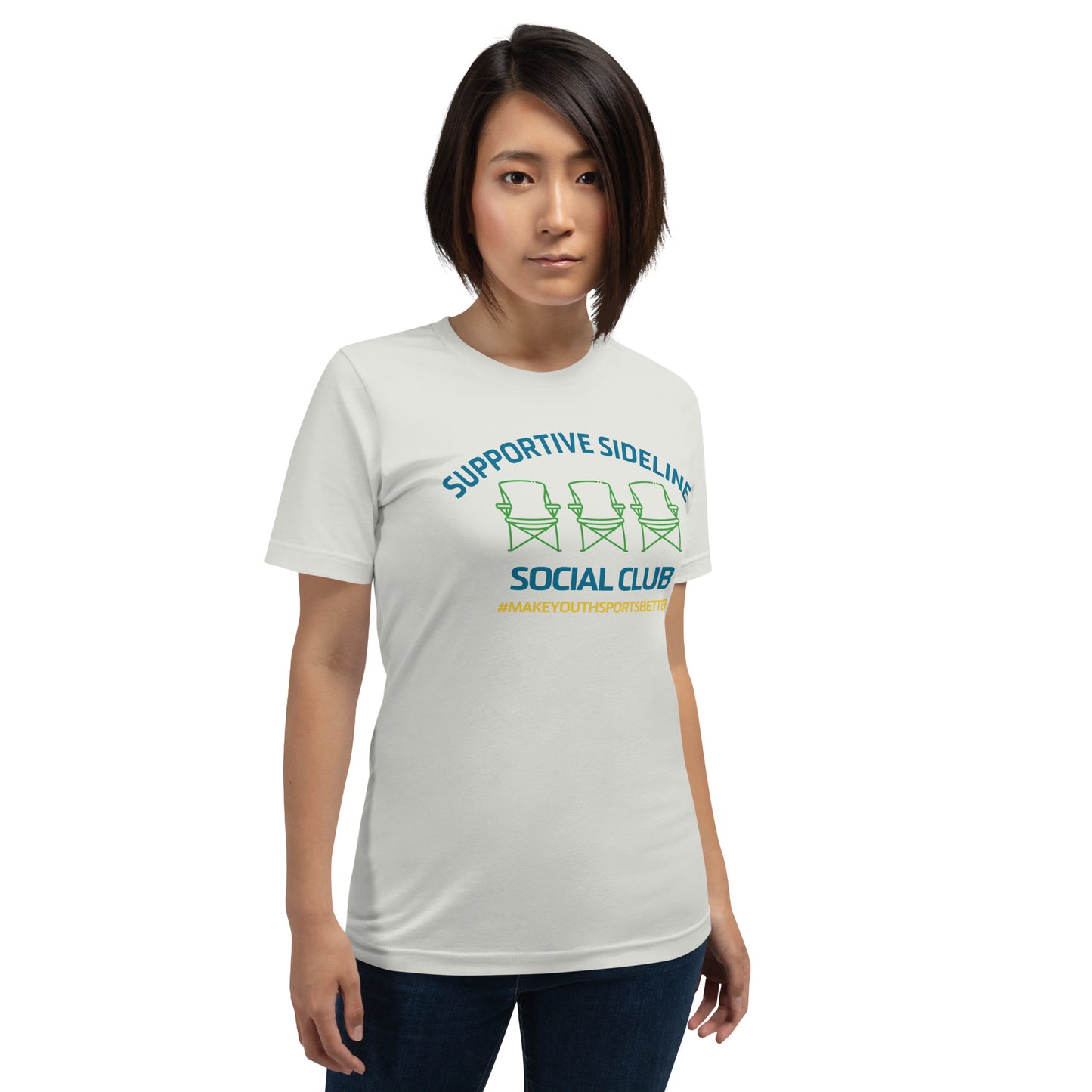 Supportive Sidelines Social Club Unisex t-shirt