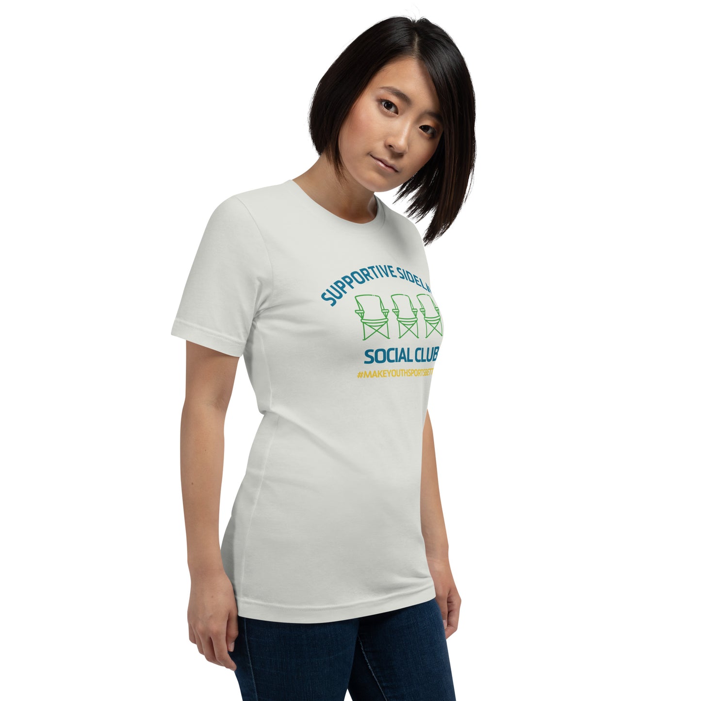 Supportive Sidelines Social Club Unisex t-shirt