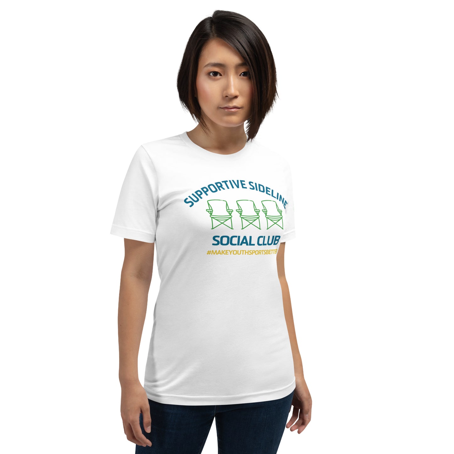 Supportive Sidelines Social Club Unisex t-shirt